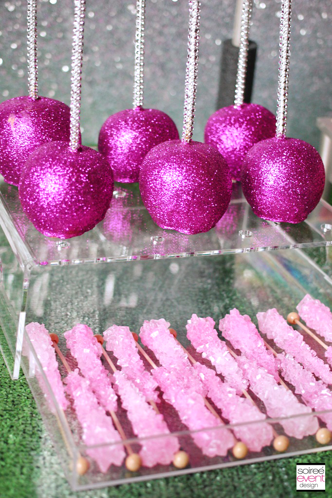 glittered-candy-apples