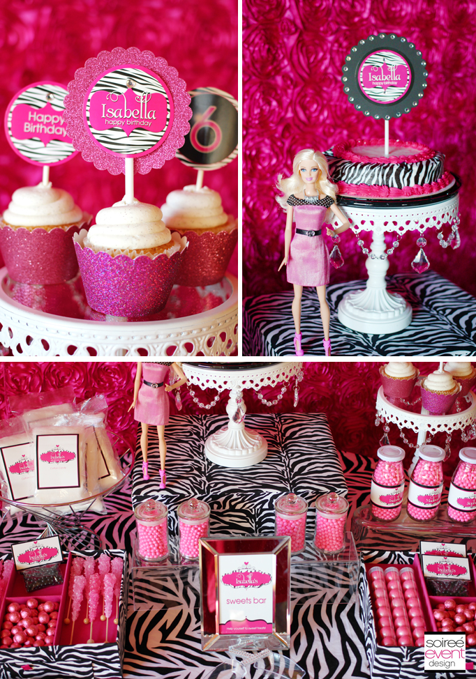 Barbie-party-cupcakes