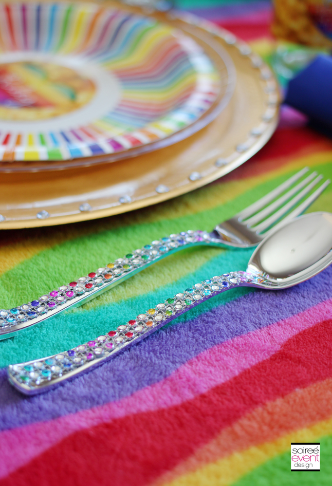 rainbow-bling-forks-spoons