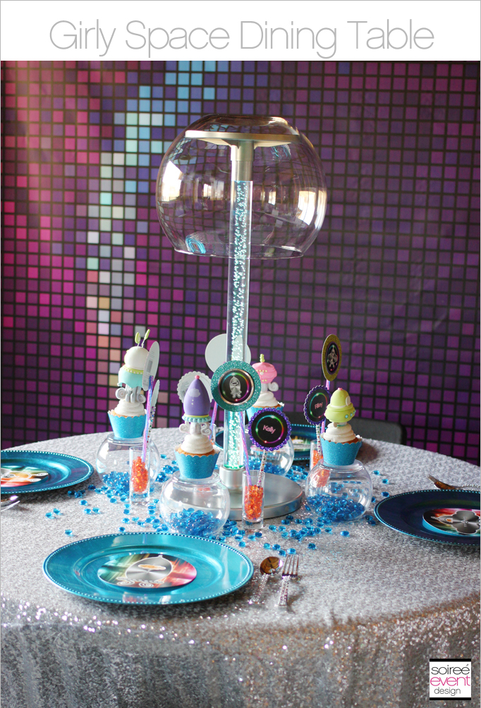 Girly-Space-party-Dining-Table