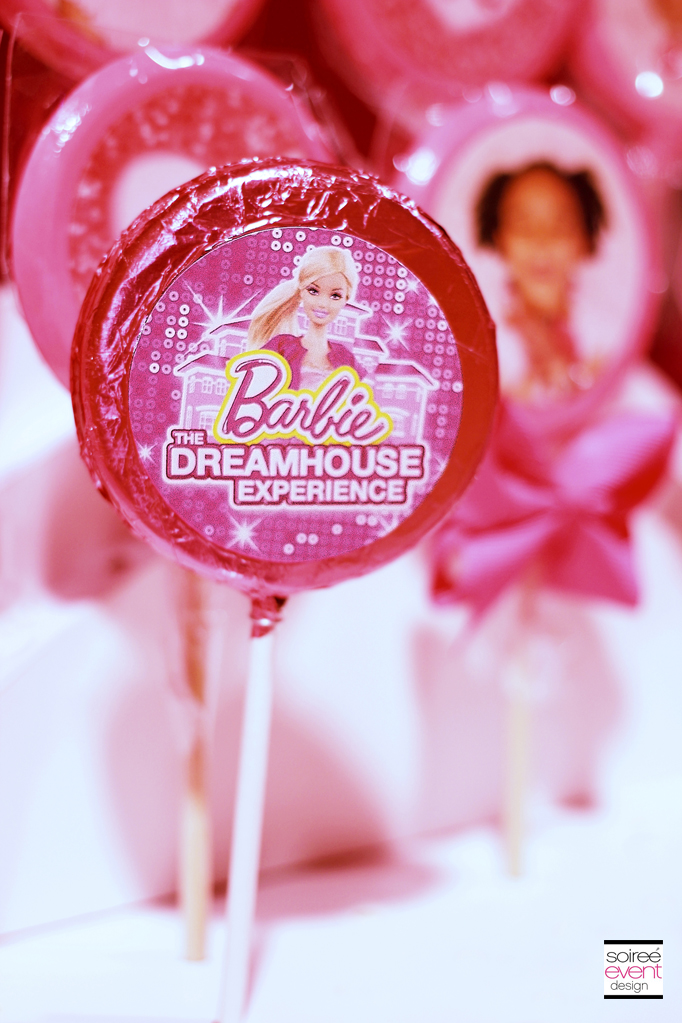 Barbie-lollipops