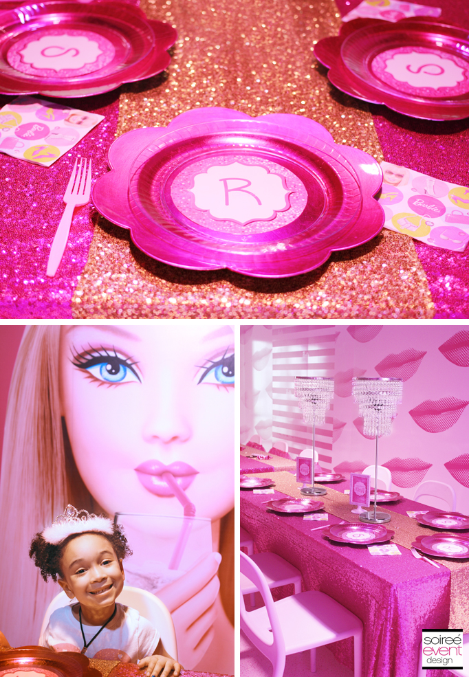 Barbie-party-custom-plates