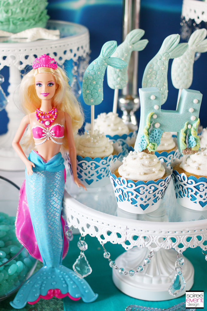 Barbie-pearl-princess-cupcakes