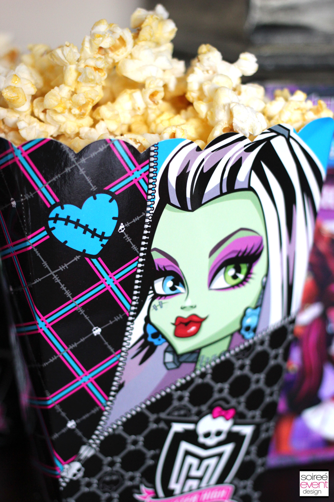 Monster High Popcorn Boxes
