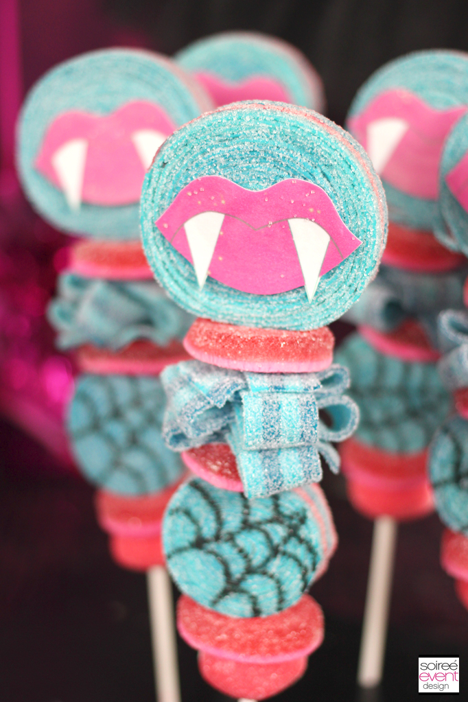 Monster High candy kabobs