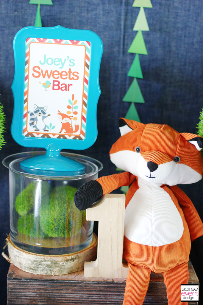 Fox Party Sweets Table