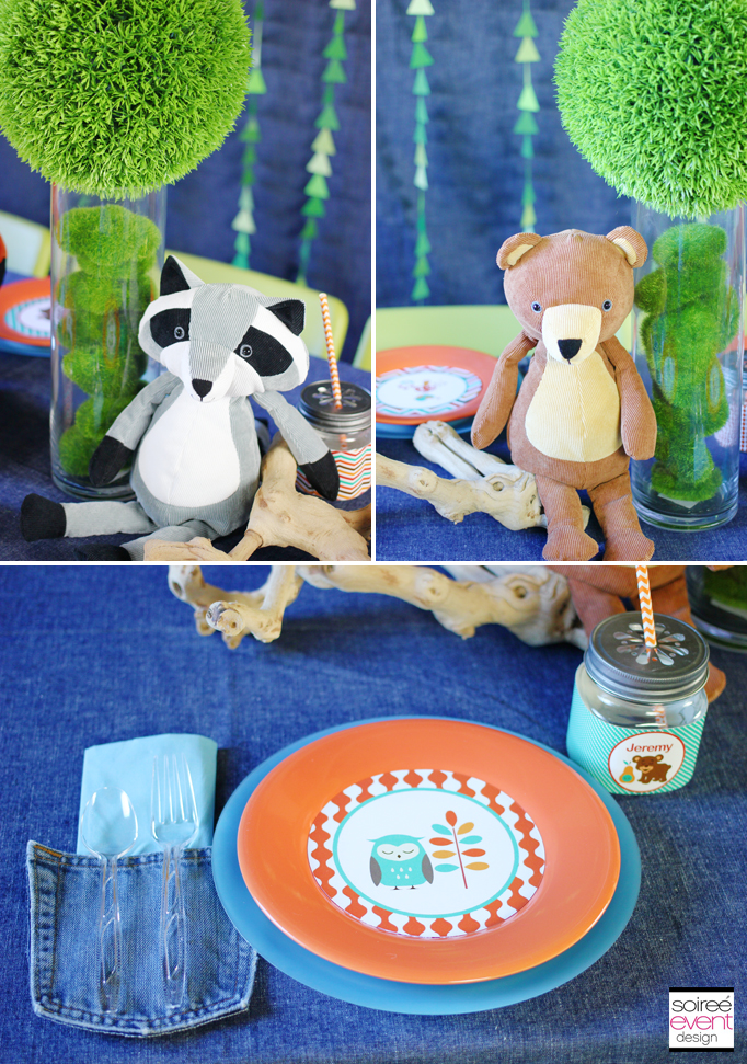 woodland party printables