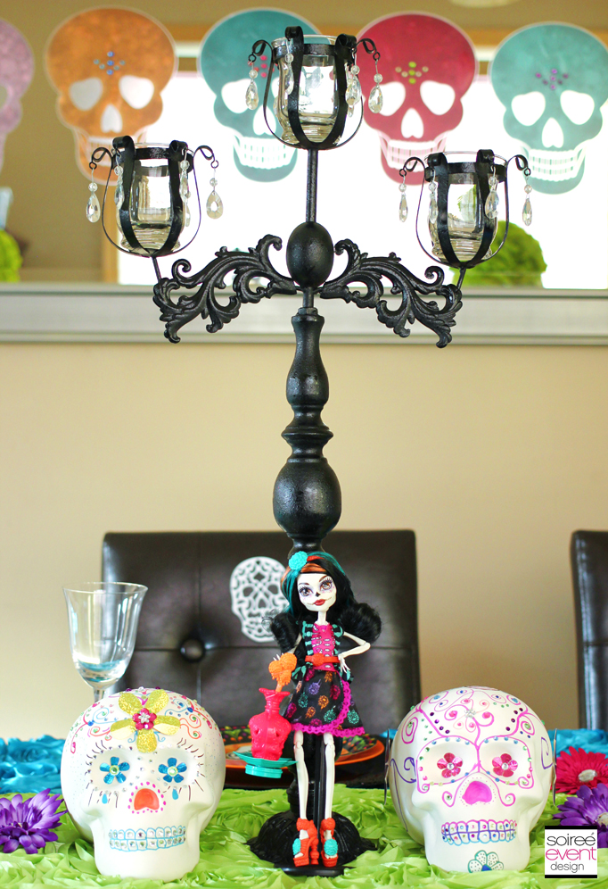 Day of the dead centerpiece