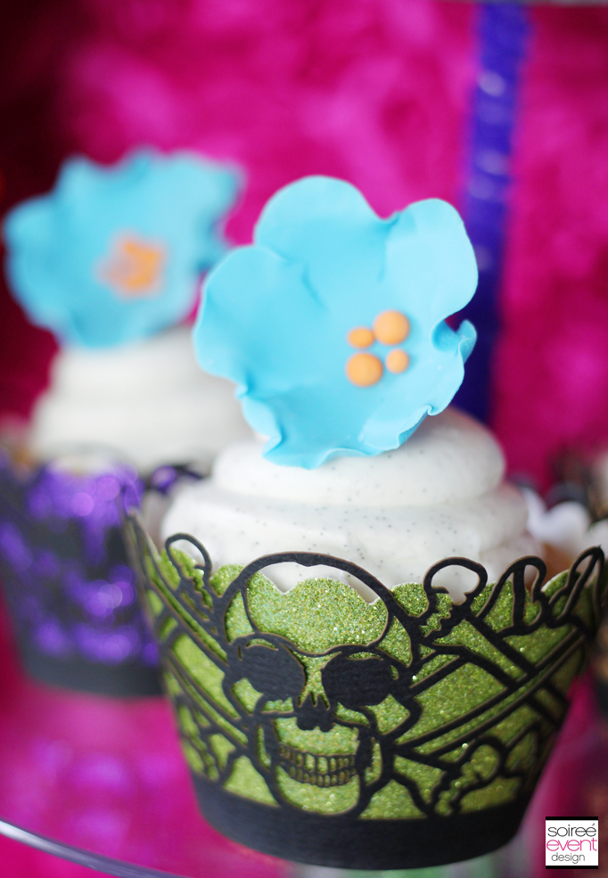 day of the dead cupcake wrappers