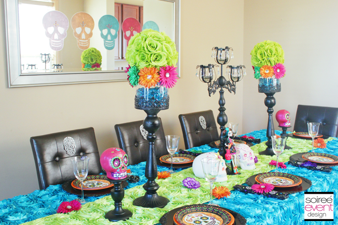 day of the dead dining table 2