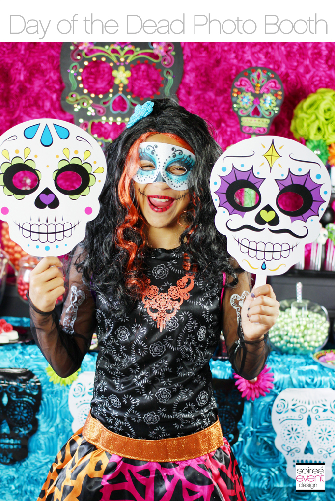 day of the dead photo booth