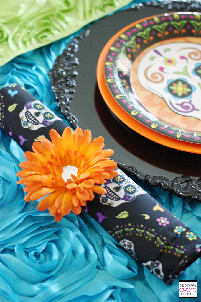 day of the dead placesetting