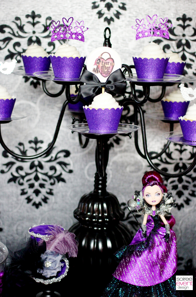chandelier cupcake stand