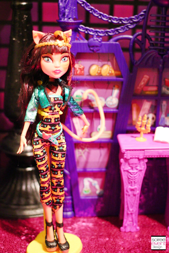 monster high freaky fusion cleolei doll