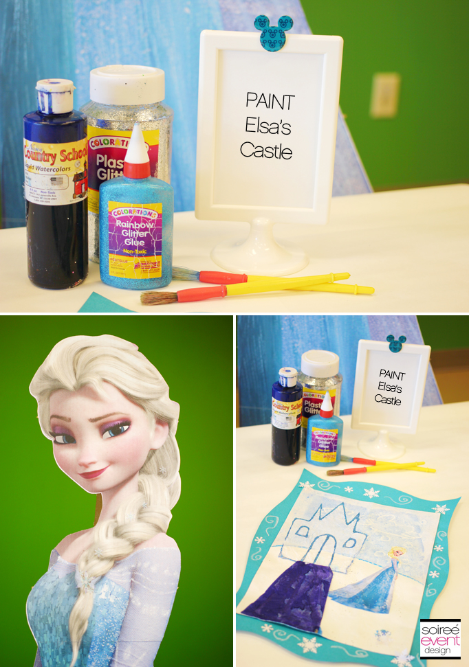 Elsa Art Activity