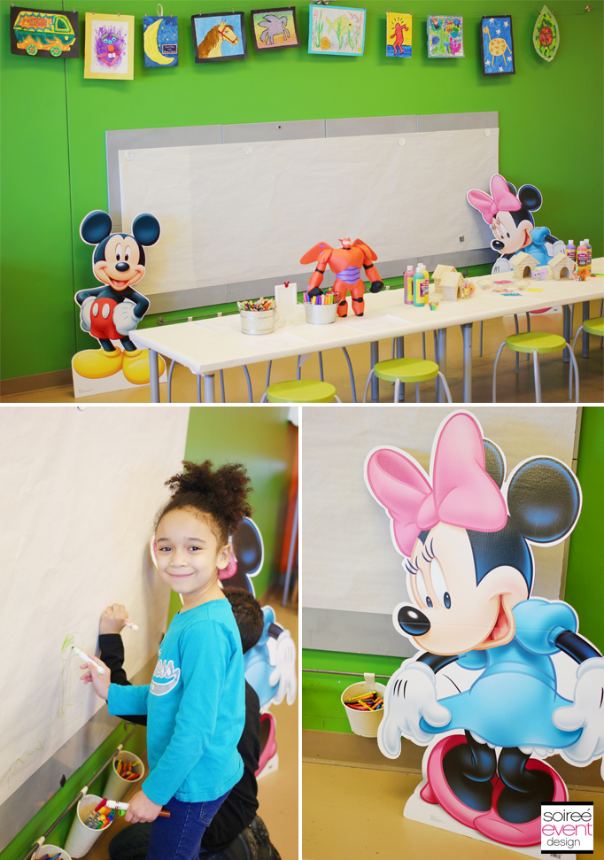 Mickey Minnie Doodle Wall