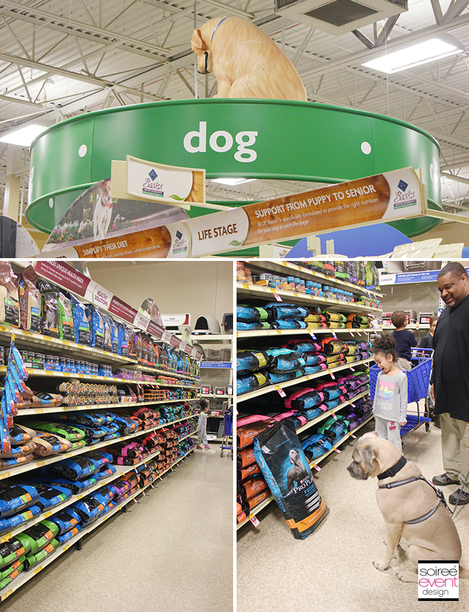 dog food aisle