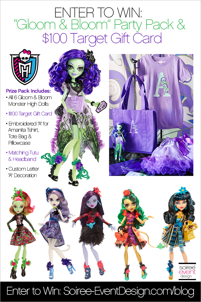 Monster High Gloom and Bloom GIVEAWAY 2