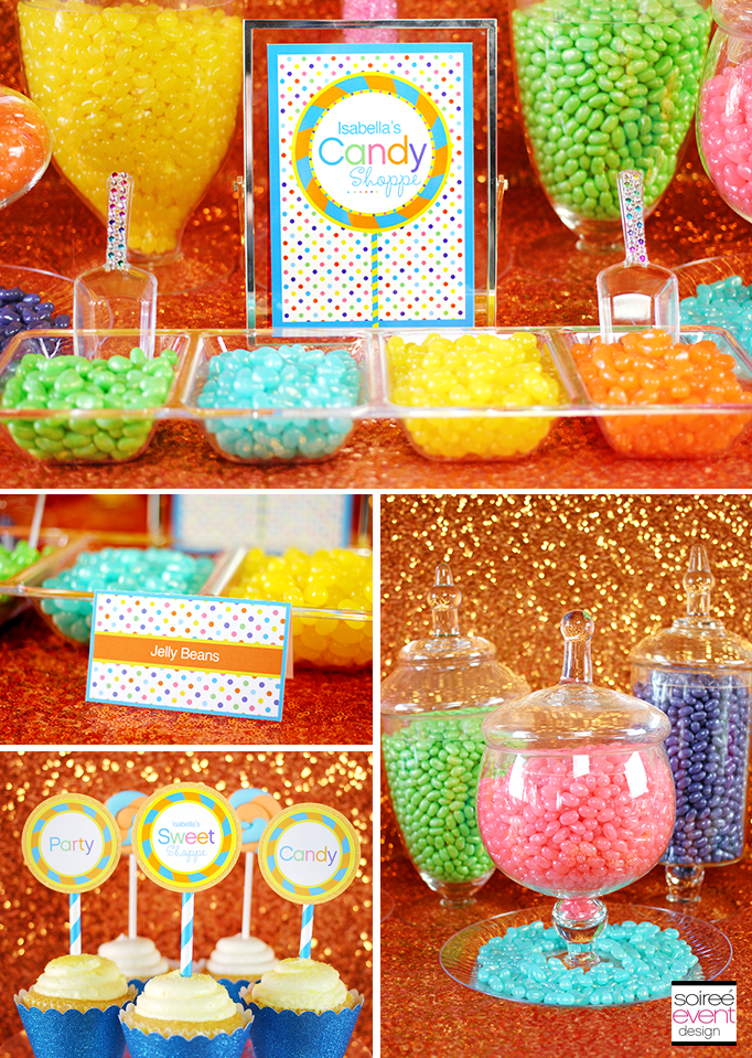candy buffet printables