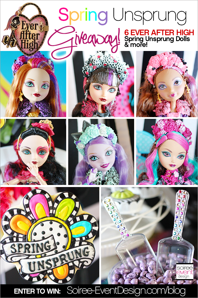 Ever After High Spring Unsprung GIVEAWAY
