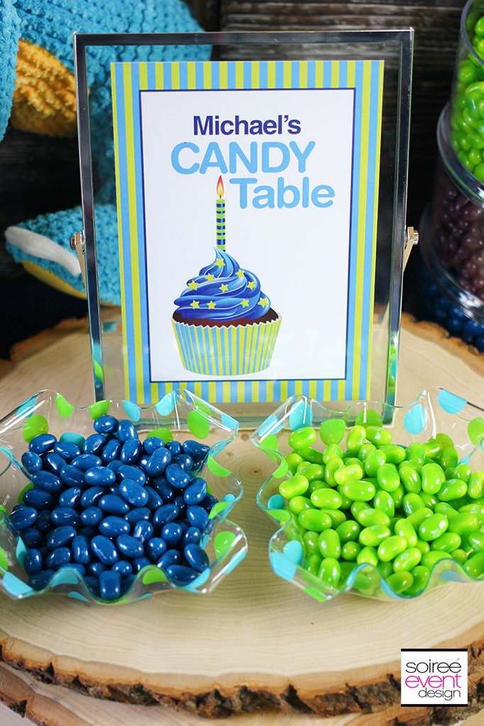 Dinosaur party Candy Table