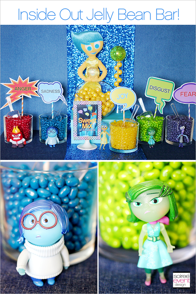Disney Inside Out Candy Buffet
