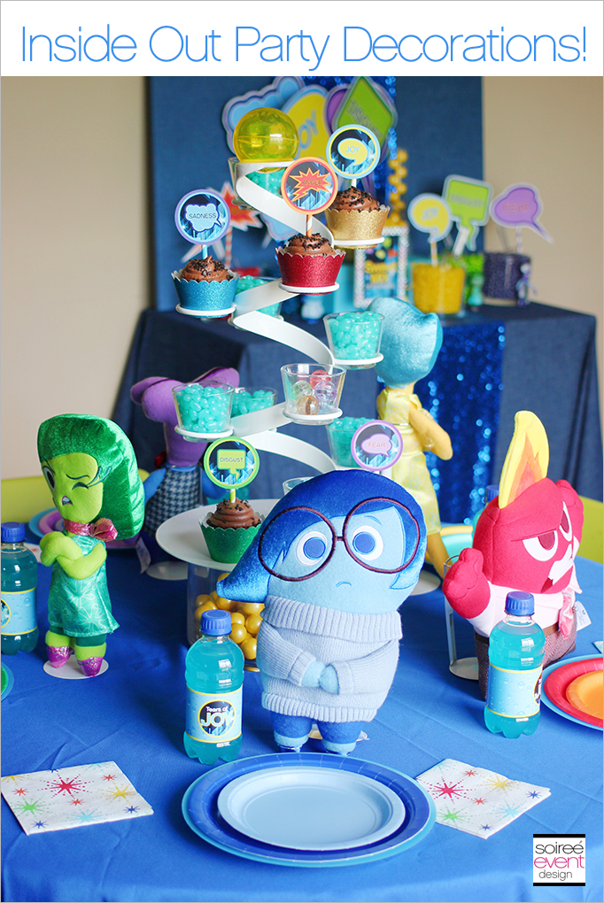 Disney Inside Out Party Decorations