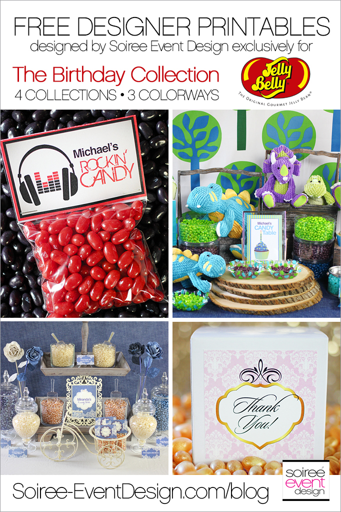 Jelly Belly Free Birthday party Printables