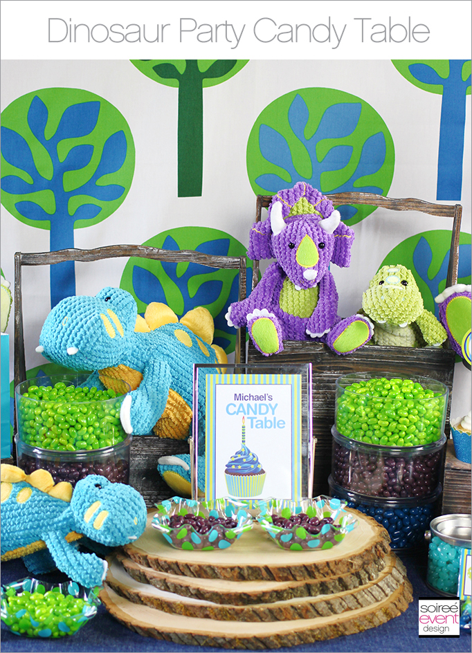 Dinosaur Party Candy Table 2