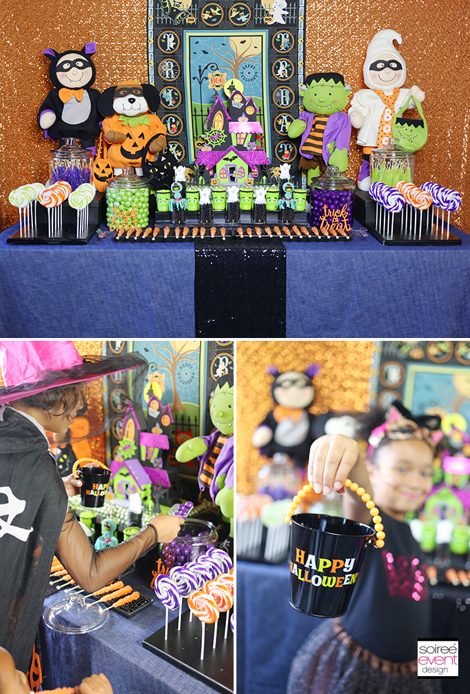 Halloween Party Candy Buffet