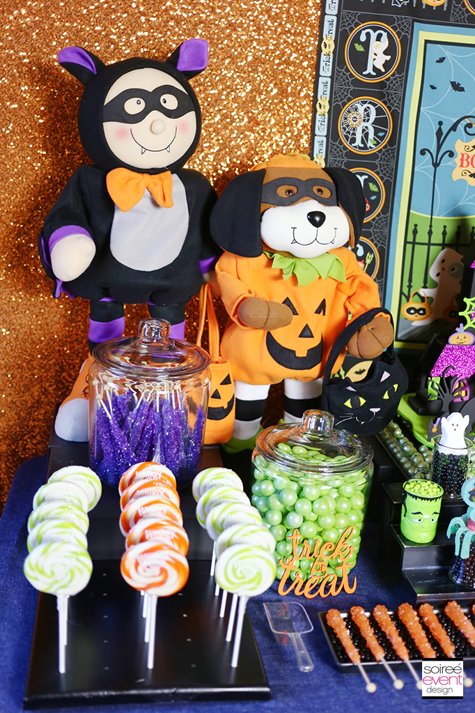 Halloween Party Candy Table