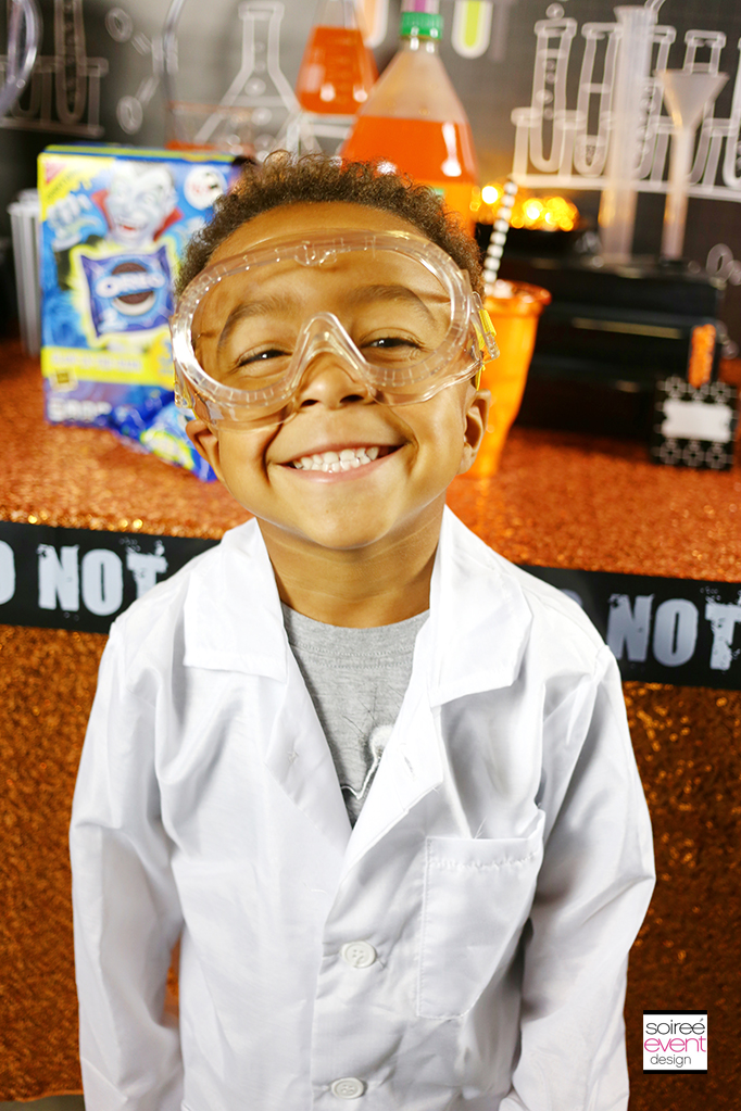 Mad Science party lab coats