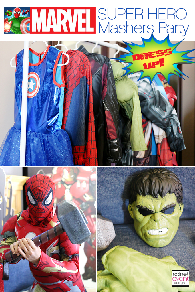 Marvel Super Hero Mashers Party Dress Up