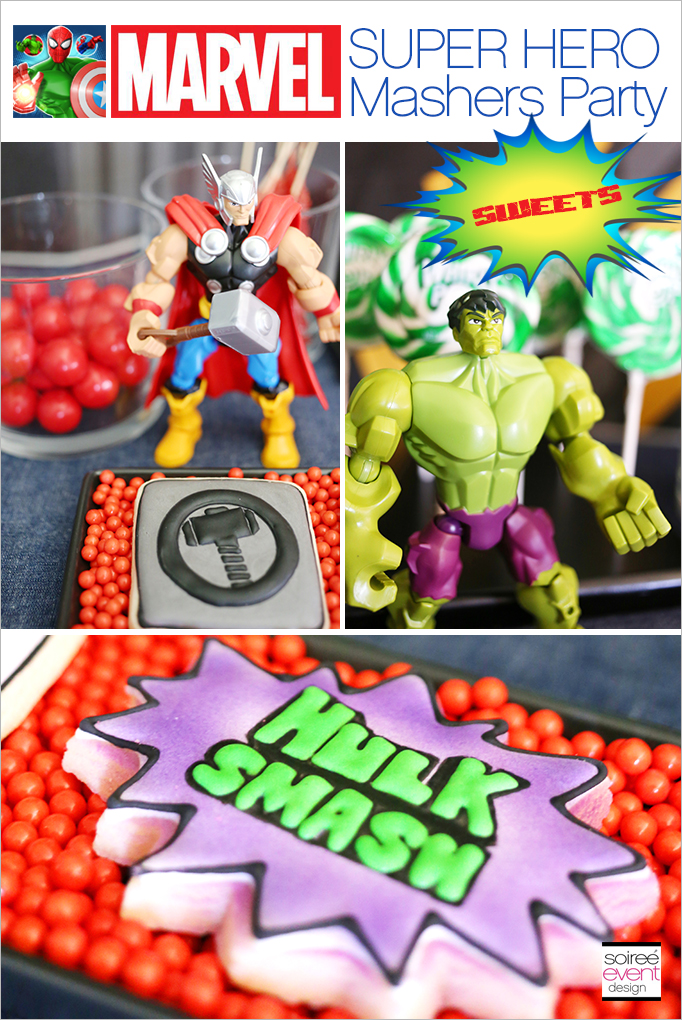 Marvel Super Hero Mashers Party Sweets