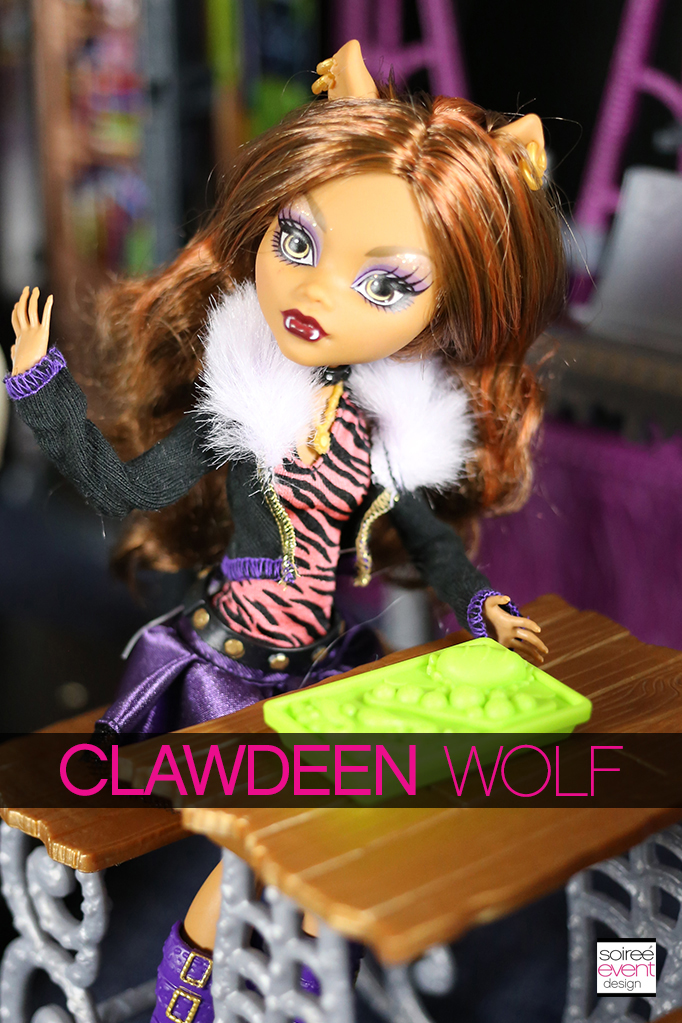 Monster High Dolls - Clawdeen Wolf
