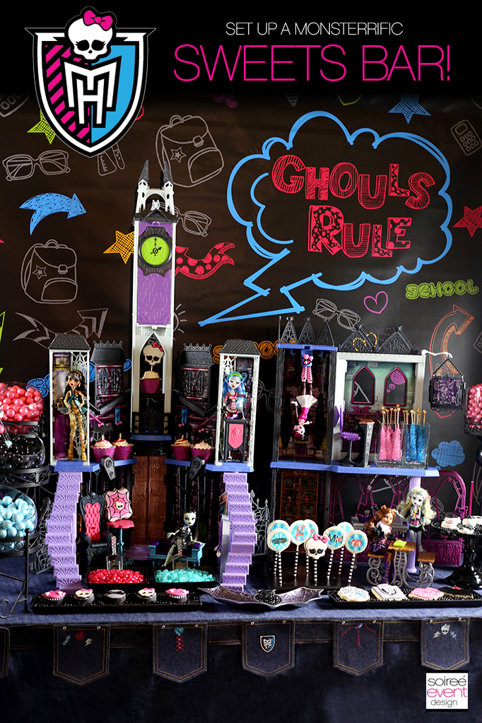 Monster High Party Candy Table