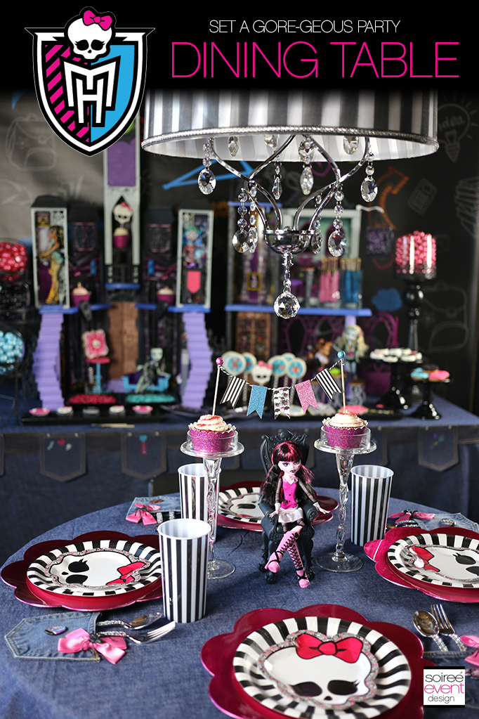 Monster High Party Dining Table