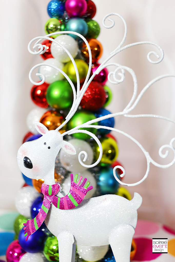 Colorful Reindeer Decorations