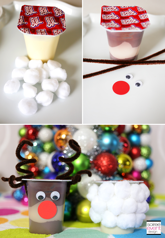 Decorate Snack Pack Pudding Cups