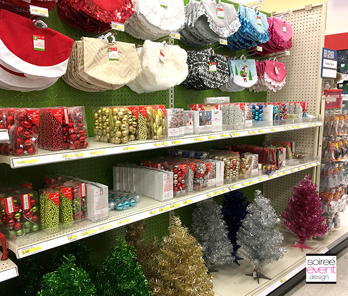 Mini Christmas Trees at Target