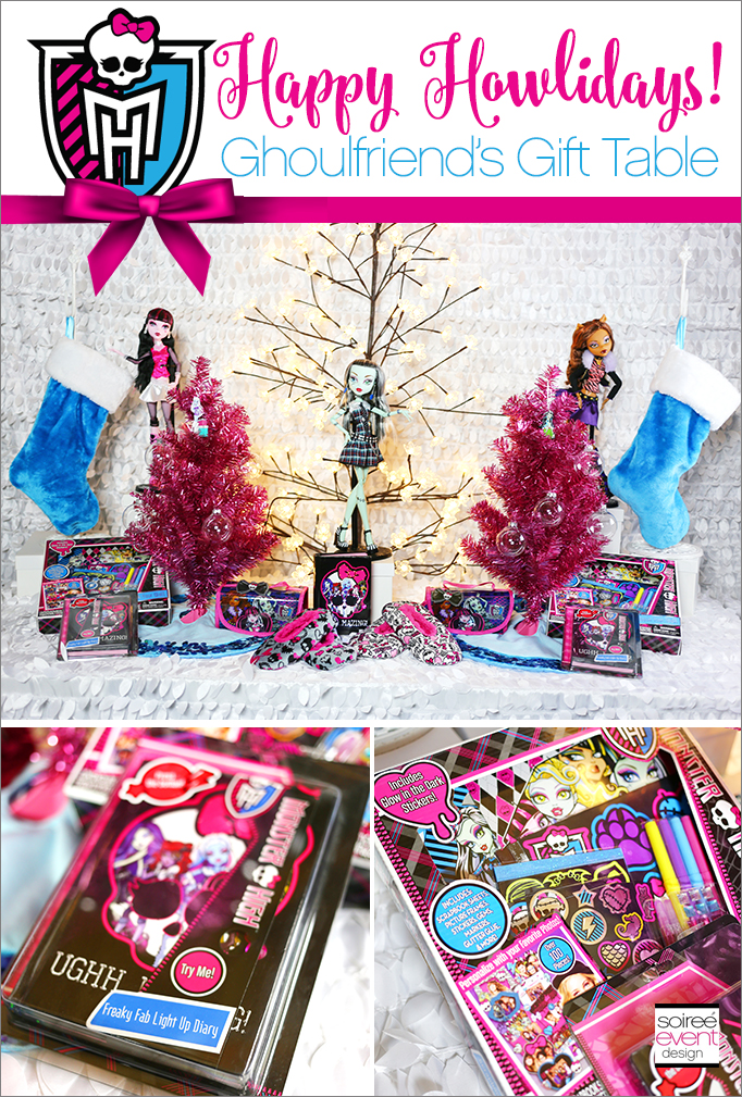 Monster High Happy Howlidays Gift Table