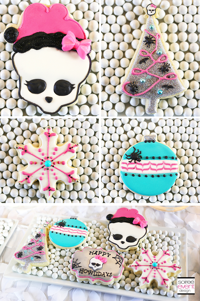 Monster High Iced Cookies