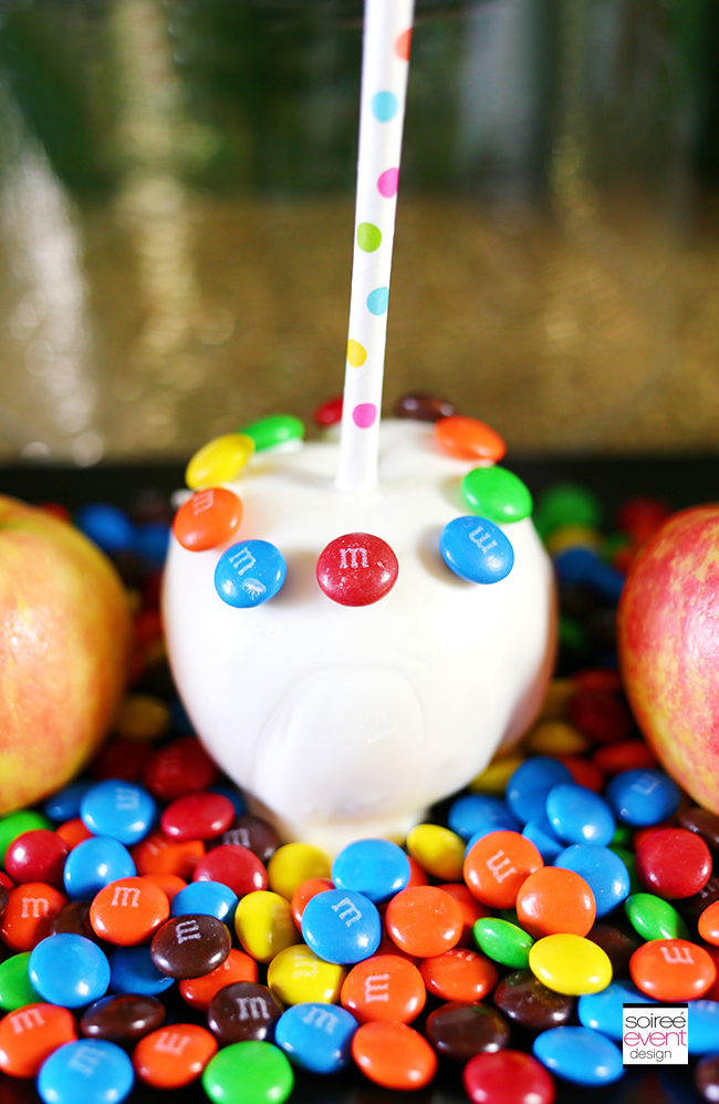 M&Ms Covered Apples