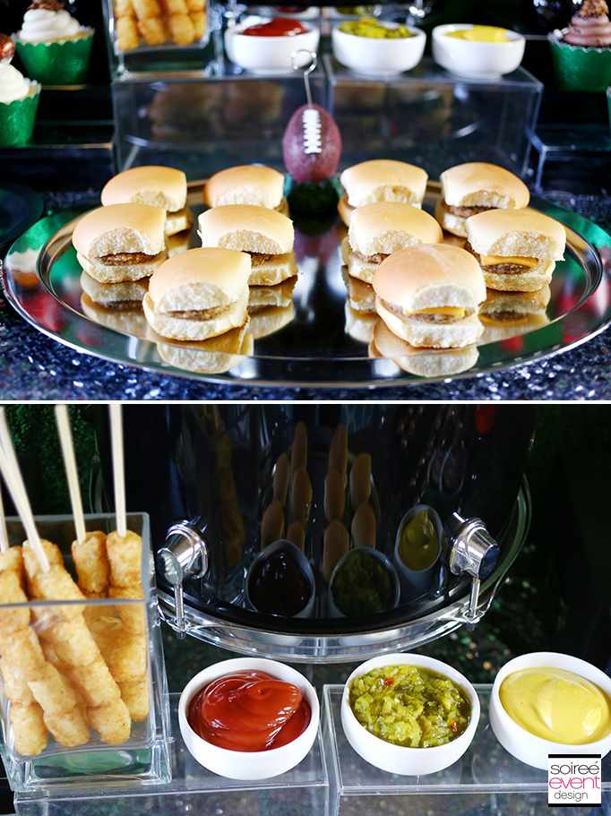 Mini Burgers Football Game Day Snacks