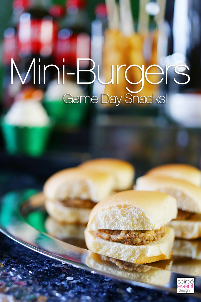 Mini Burgers Game Day Snacks
