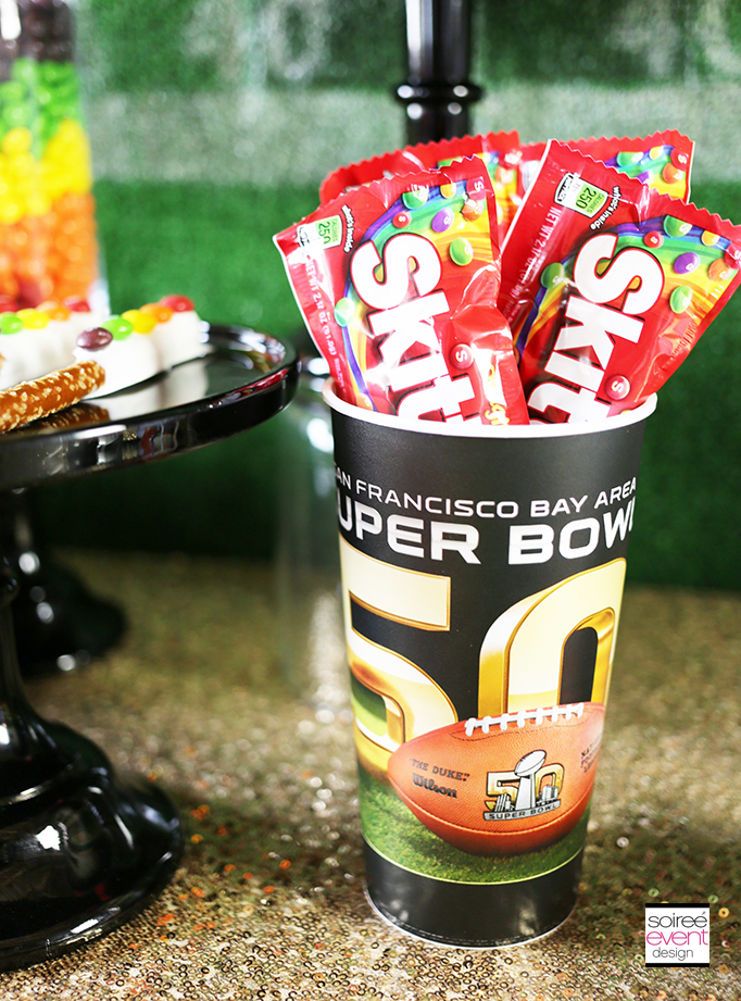 Super Bowl 50 Party Candy Favors