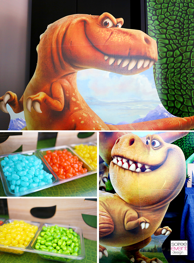 The Good Dinosaur Party Candy Buffet