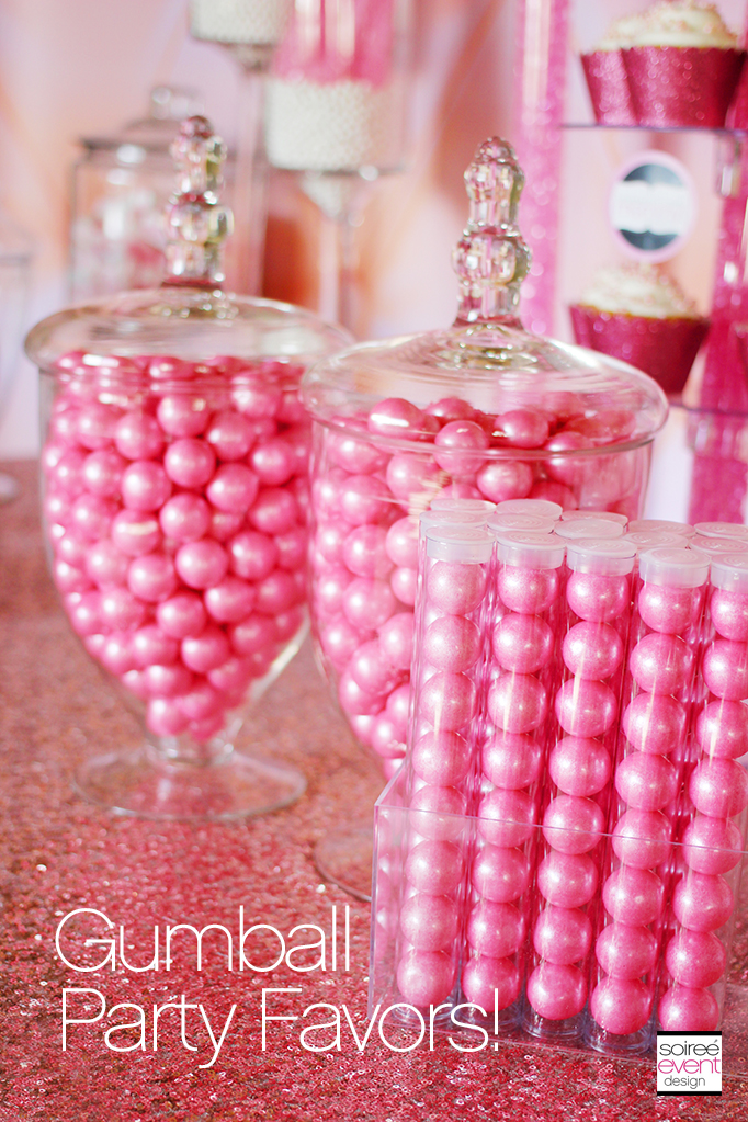 Gumball party favors