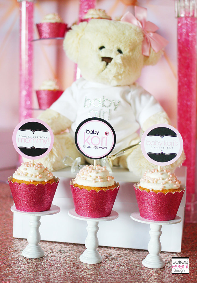 Personalized Printable Cupcake Toppers