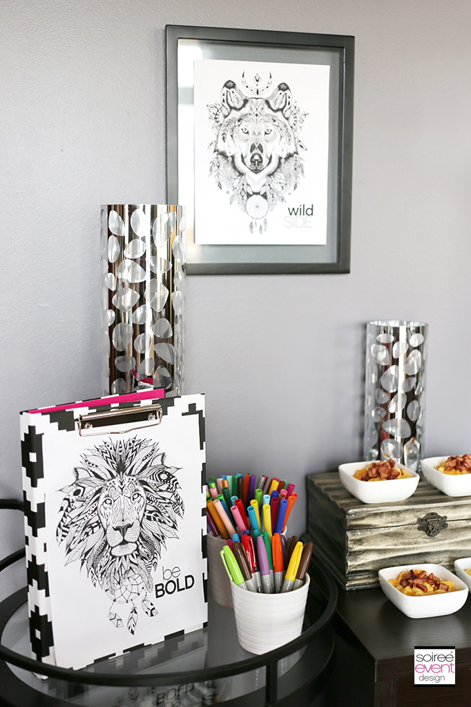 Adult Coloring Party Ideas